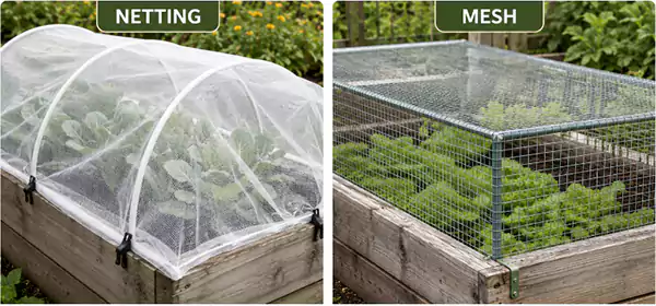 Netting and mesh