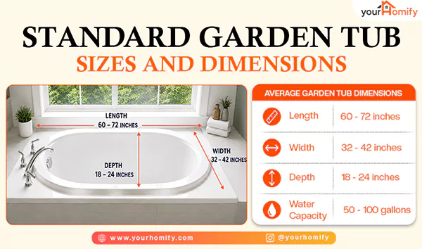 Standard Garden Tub Sizes