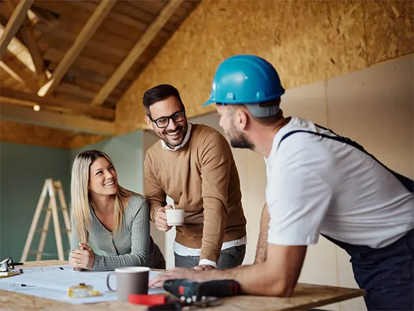 Talking with a contractor