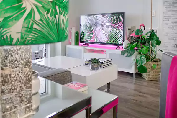 Tropical interior design