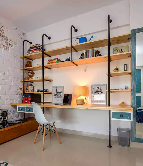 Vertical storage for small homes