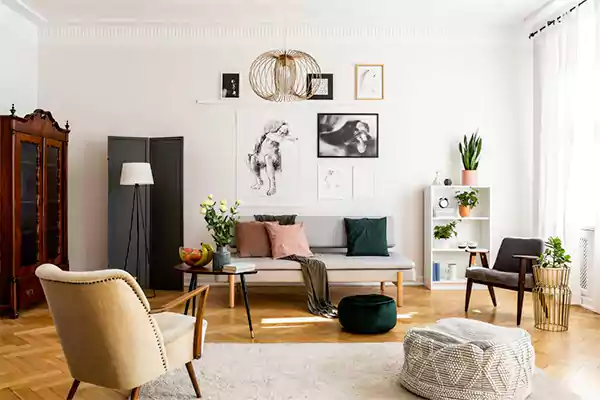 Vintage interior design