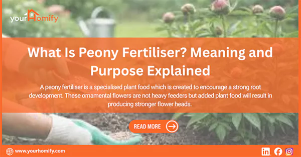 What Is Peony Fertiliser