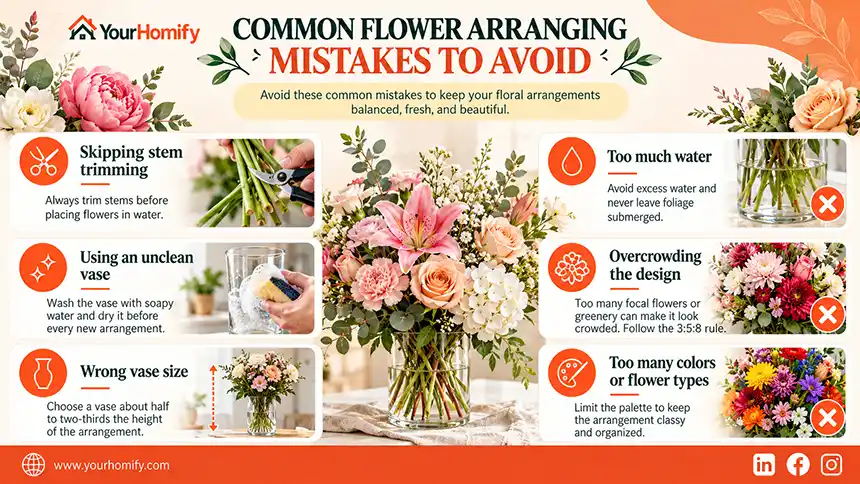 Common Flower Arranging Mistakes to Avoid