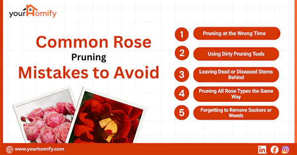 Common Rose Pruning Mistakes to Avoid