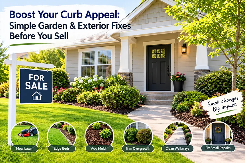 Detailed description of a house on sale–key points to work on.