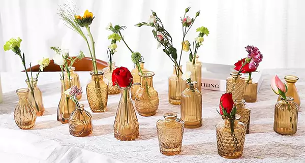 Different types of vases