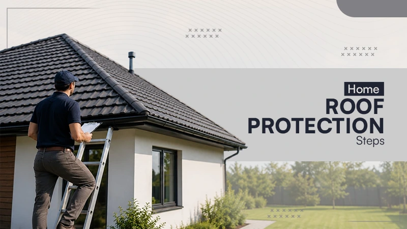 Home Roof Protection Steps