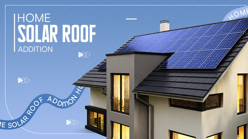 Home Solar Roof Addition