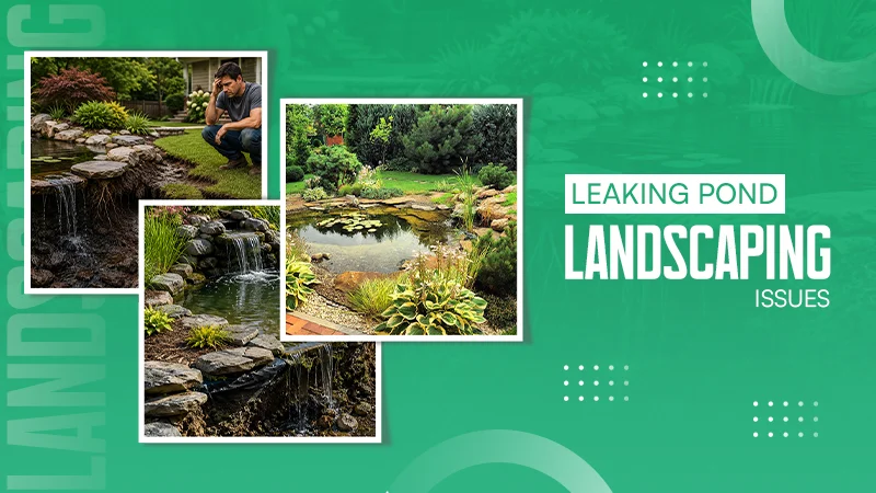 Leaking Pond Landscaping Issues