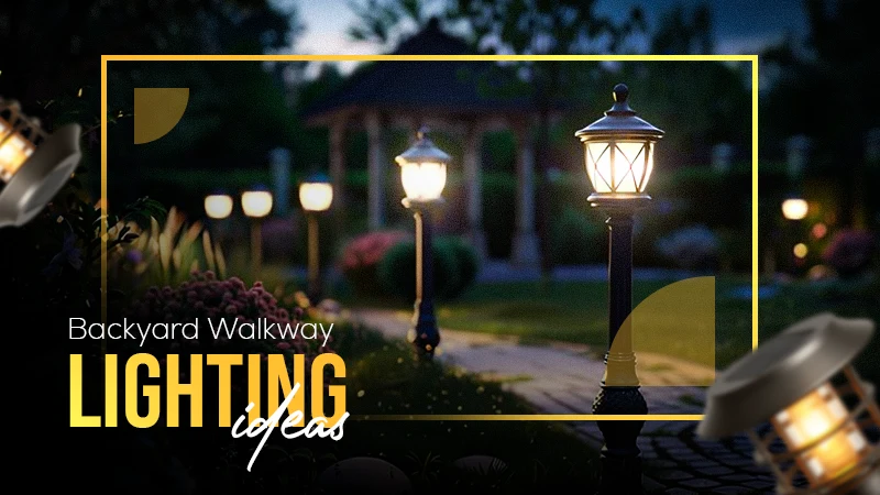backyard walkway lighting ideas