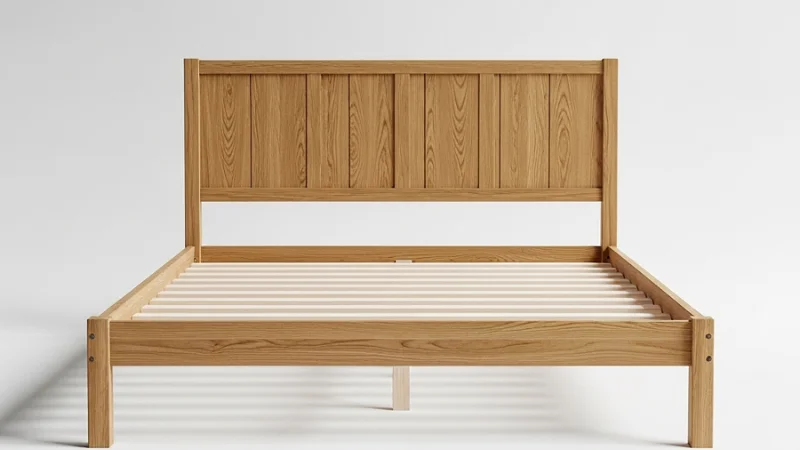 Bed frame featured