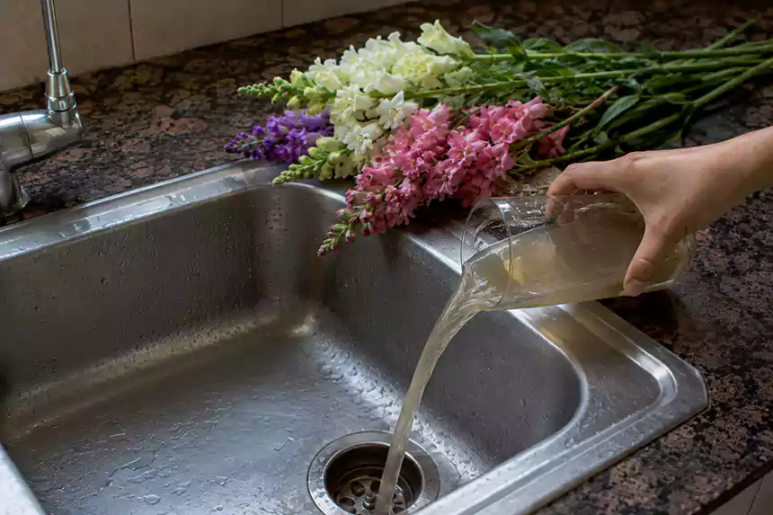 Changing water