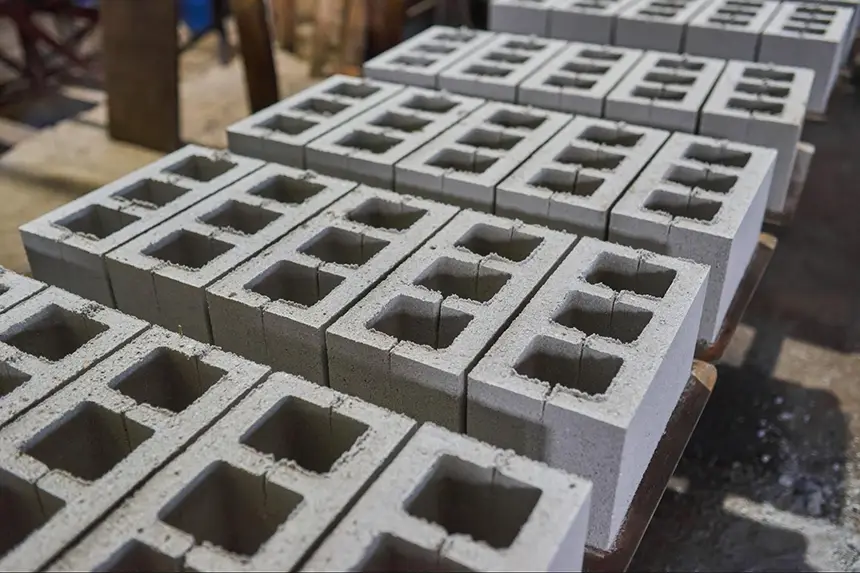 Cinder blocks
