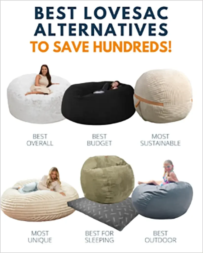 Comparison of best Lovesac alternatives