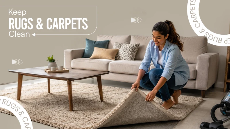 Keep Rugs & Carpets Clean