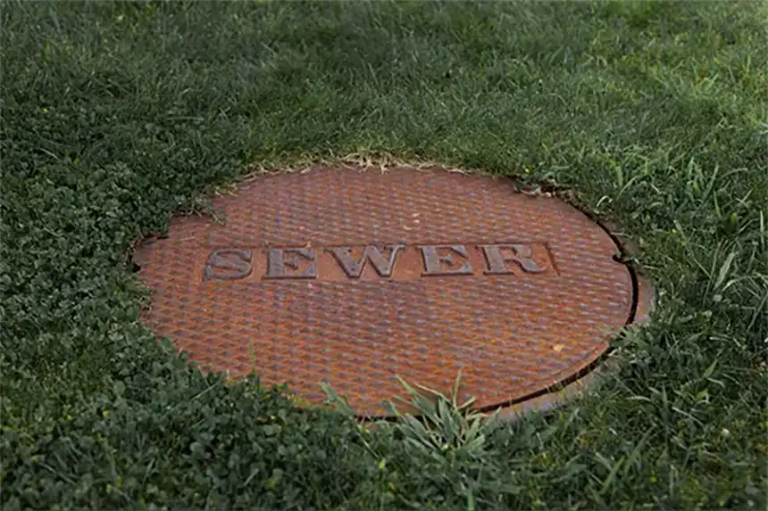 Manhole in a Yards