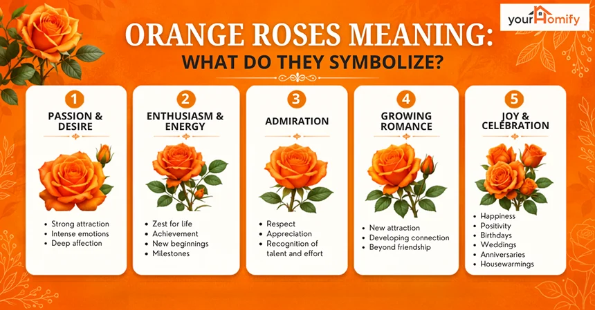 Orange Roses Meaning What Do They Symbolize