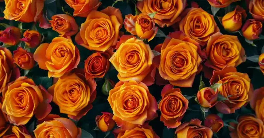 Orange Roses