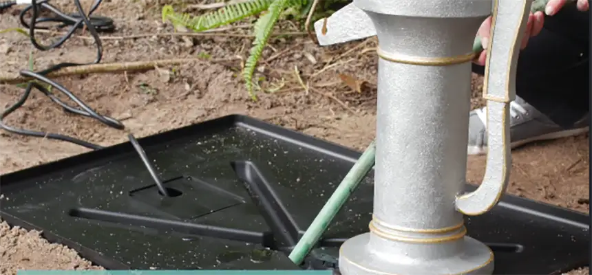 Placing the fountain feature on the reservoir
