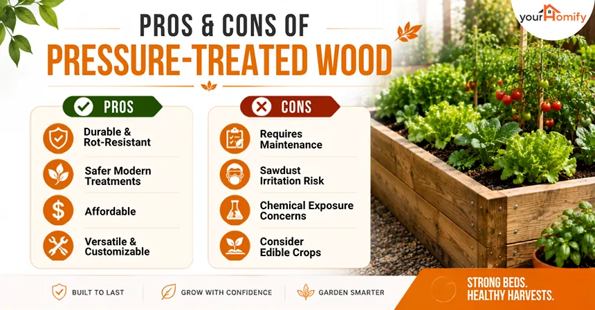 Pros and Cons of Using Pressure Treated Wood