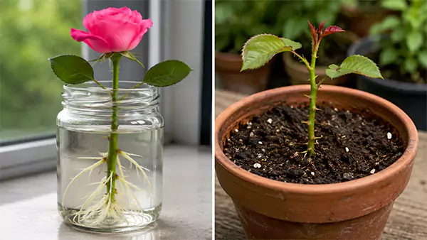 Ready rose stem