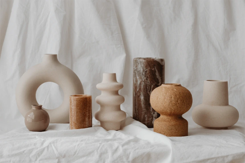 Various Kinds of Vases