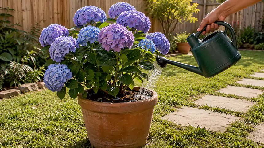 Watering Flower