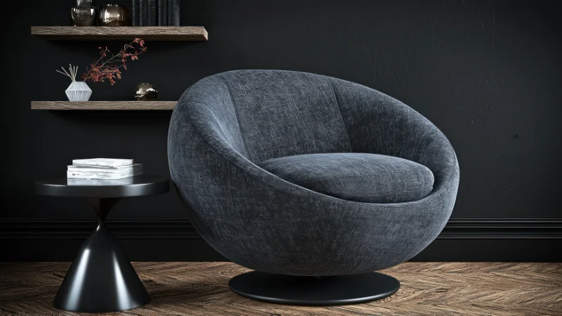 Modern accent chair