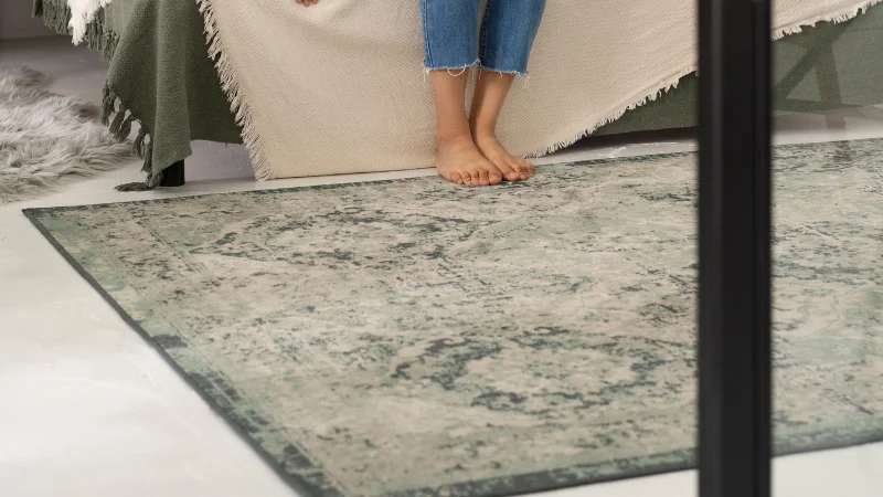 Area rug home decor