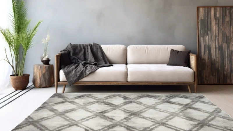 Cozy area rug for home