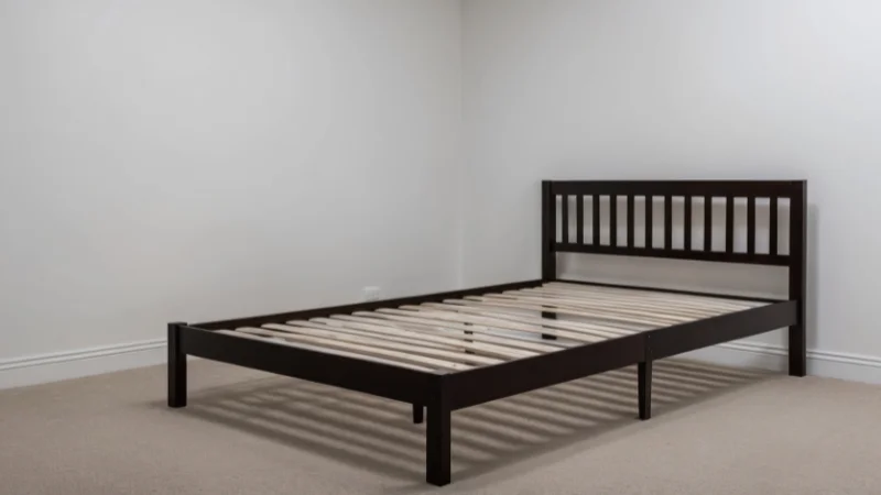 Modern bed frame