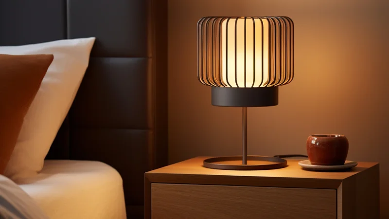 Minimalist bedside table