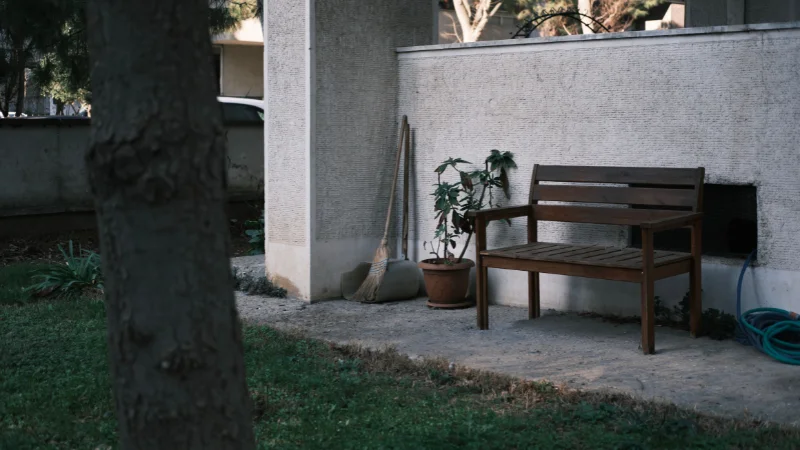 Wooden Bench