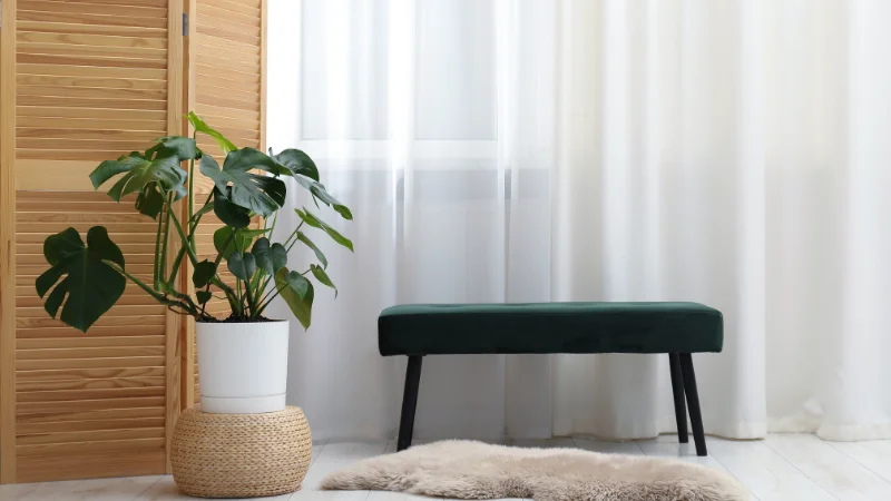 Storage bench for home