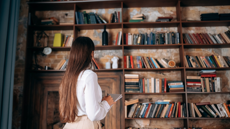 Living Room Bookshelf