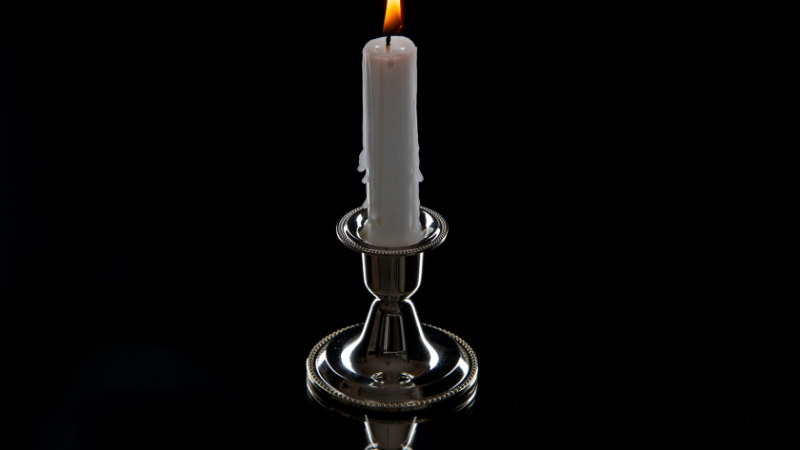 Vintage candle holder