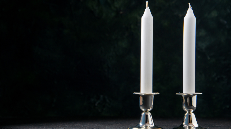 Decorative candle stand for home