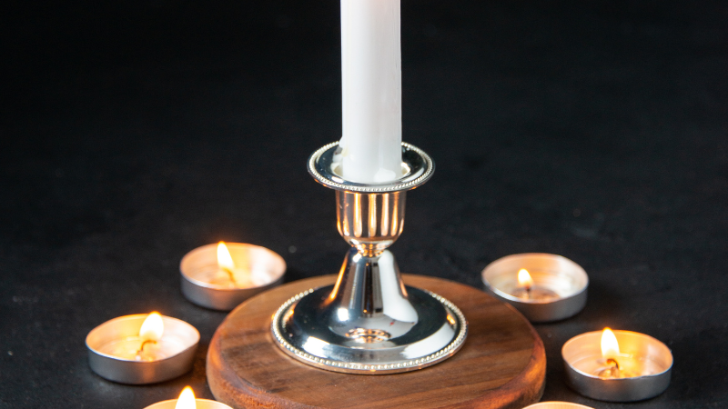 Candle holder for home decor