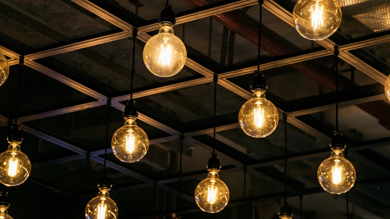 Contemporary ceiling light