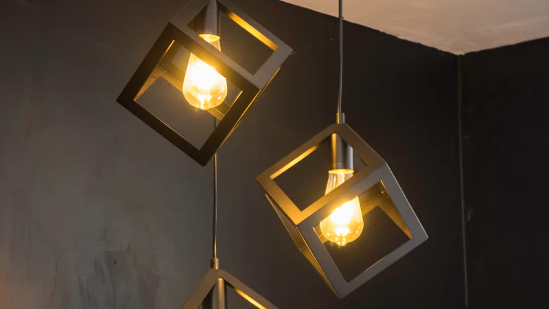 Stylish ceiling light fixture