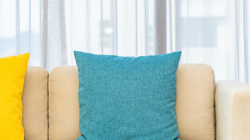 Decorative throw pillows