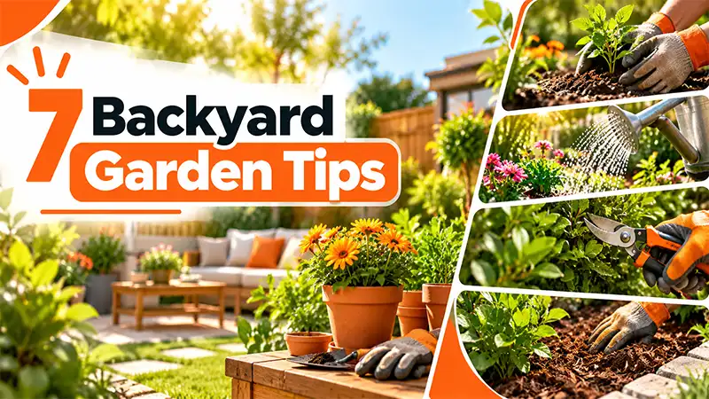 7 Backyard Garden Tips