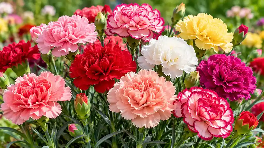 Carnation flowers