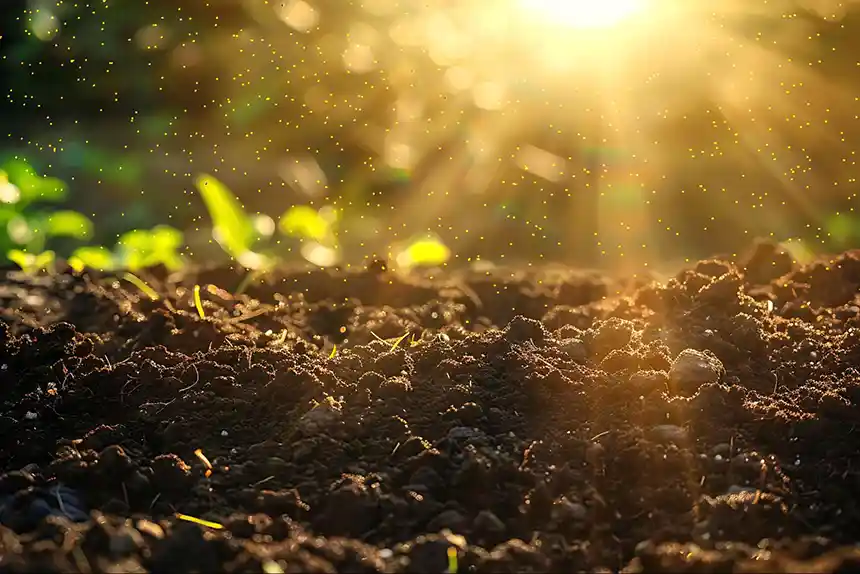 Choosing an appropriate time to plant the flowers.