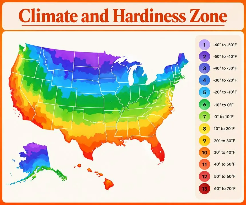 Climate And Hardiness Zone