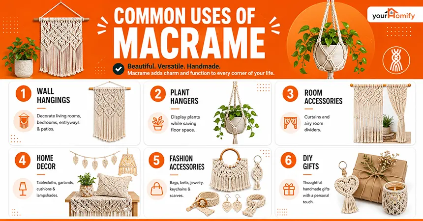 Common Uses of Macrame