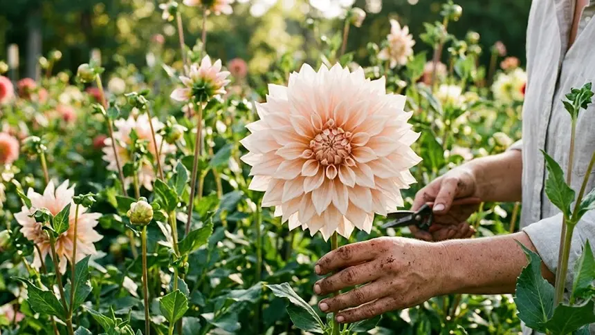 Dahlia flowers