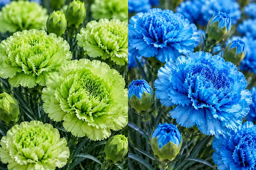 Dyed carnation
