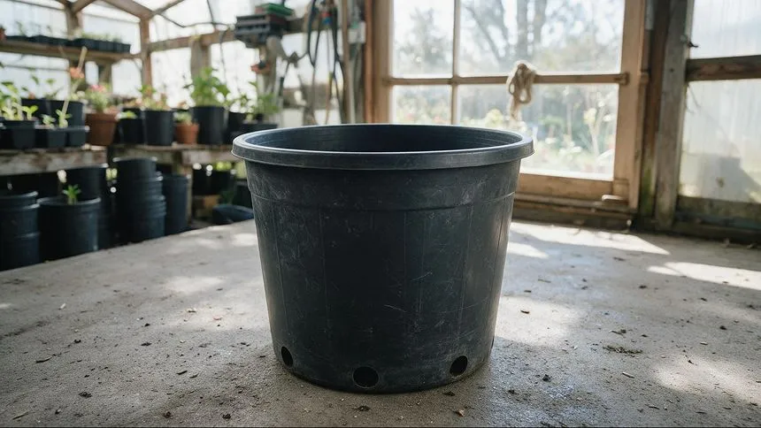 Empty pot